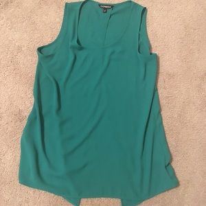 Tank top with cut out back